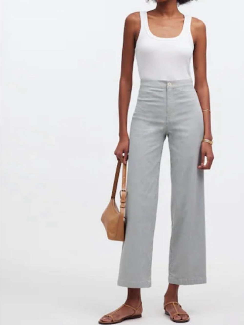 Madewell Emmet Wideleg Crop